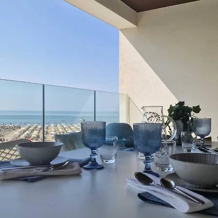 Lägenhet Modern With Stunning Seaview Terrace Bibione